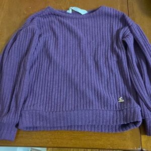 Purple old navy sweater/shirt